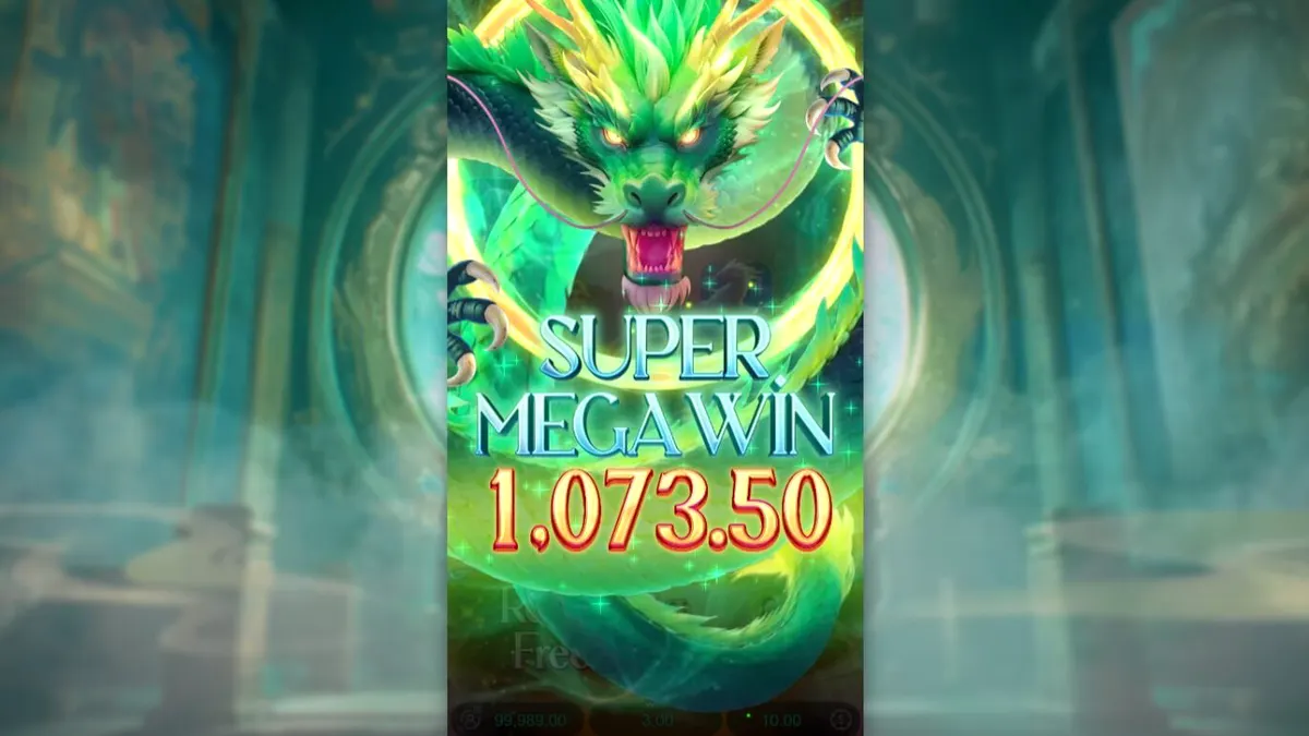 Tampilan visual slot Mythical Guardians dengan tema mitologi Tiongkok